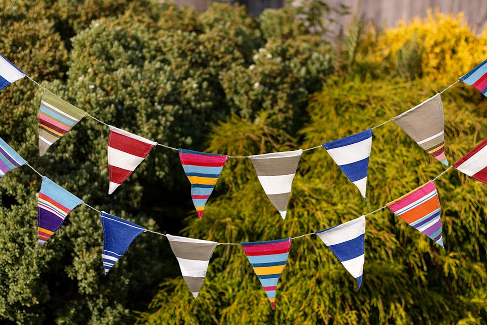 6m High Quality Fabric Bunting