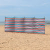 Cotton Canvas Windbreak - Striped Indian