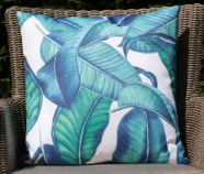 Outdoor Cushions- Antigua Palm