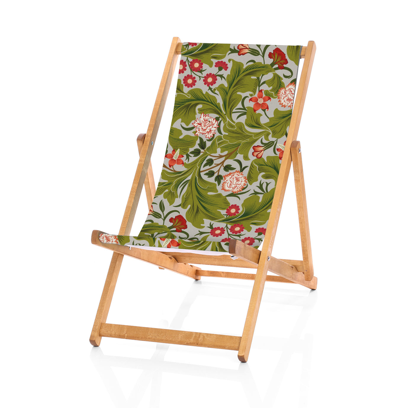 Hardwood Deckchair - Woodland Springtime