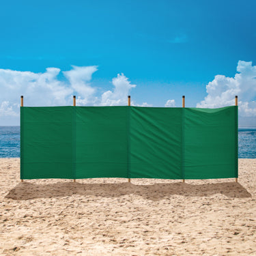 Cotton Canvas Green Windbreak