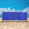 Cotton Canvas Windbreak - Plain Royal