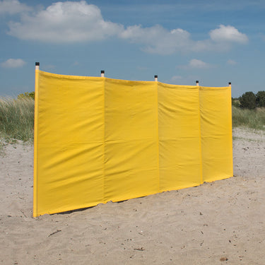 Cotton Canvas Windbreak - Plain Yellow