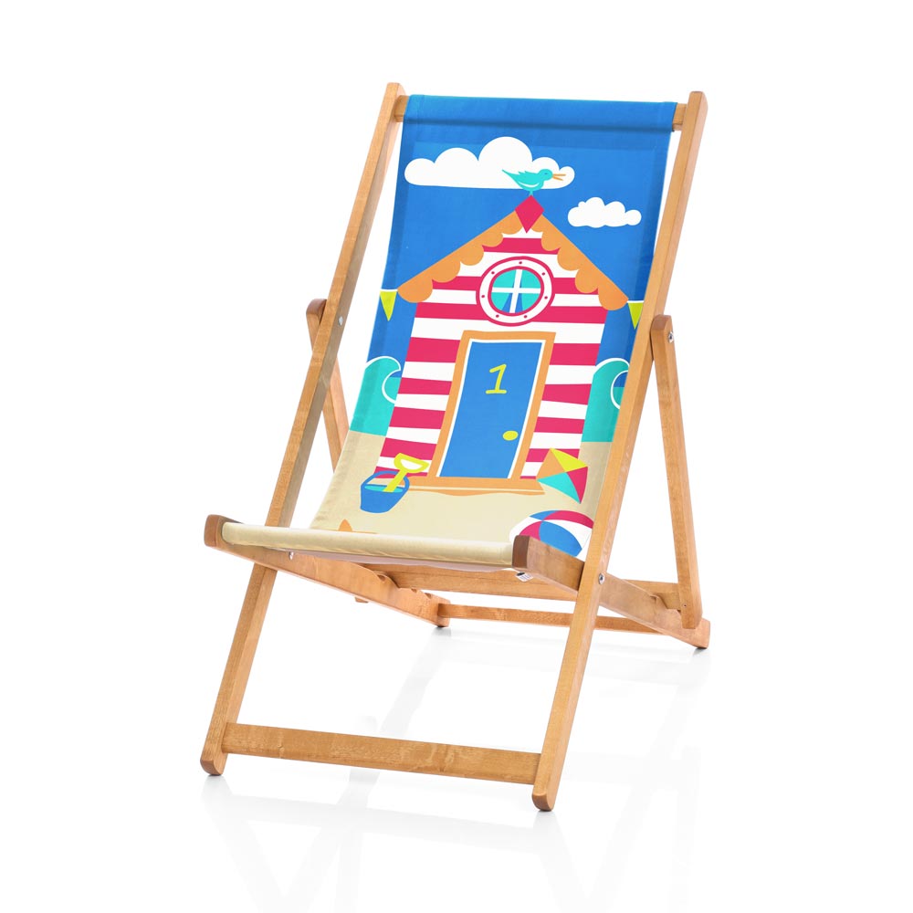 Hardwood Deckchairs - Beach Hut