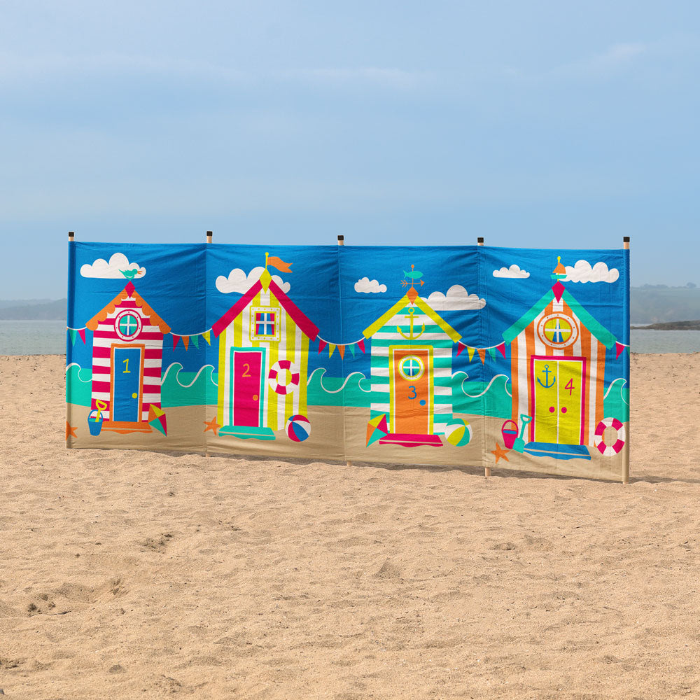 high quality cotton canvas windbreak with colourful windbreaks
