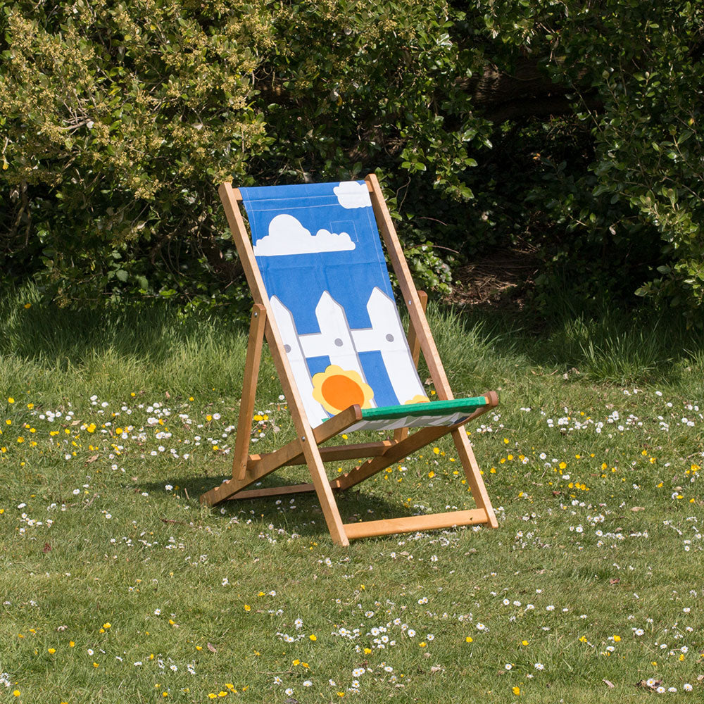 Hardwood Deckchairs - Picket Fence