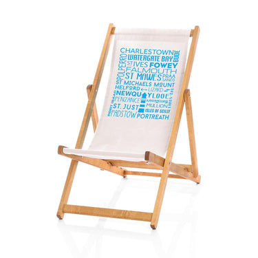 White deckchair