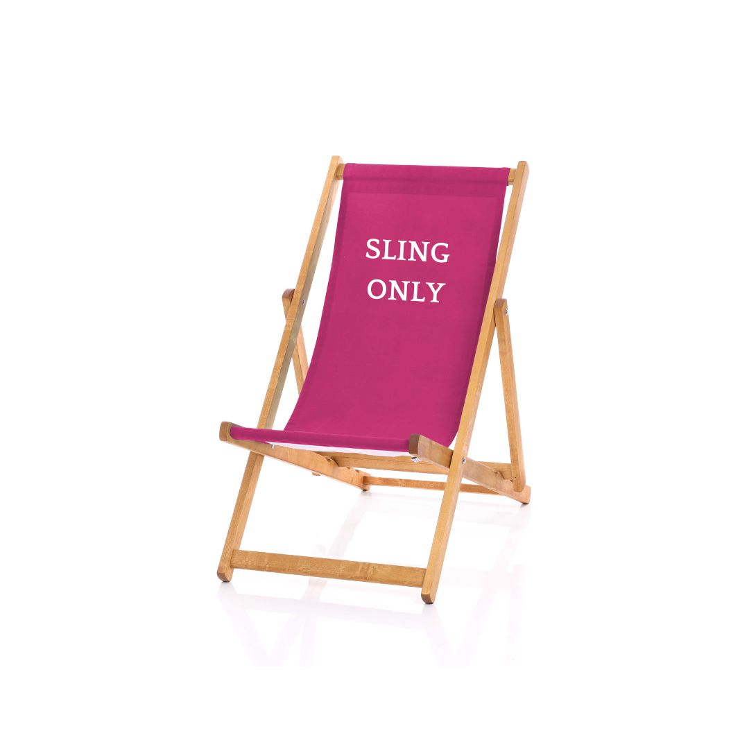 Cotton Canvas Replacement Deckchair Slings