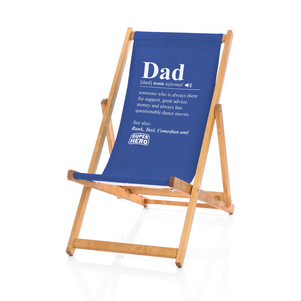 Hardwood Deckchairs - Dad Definition