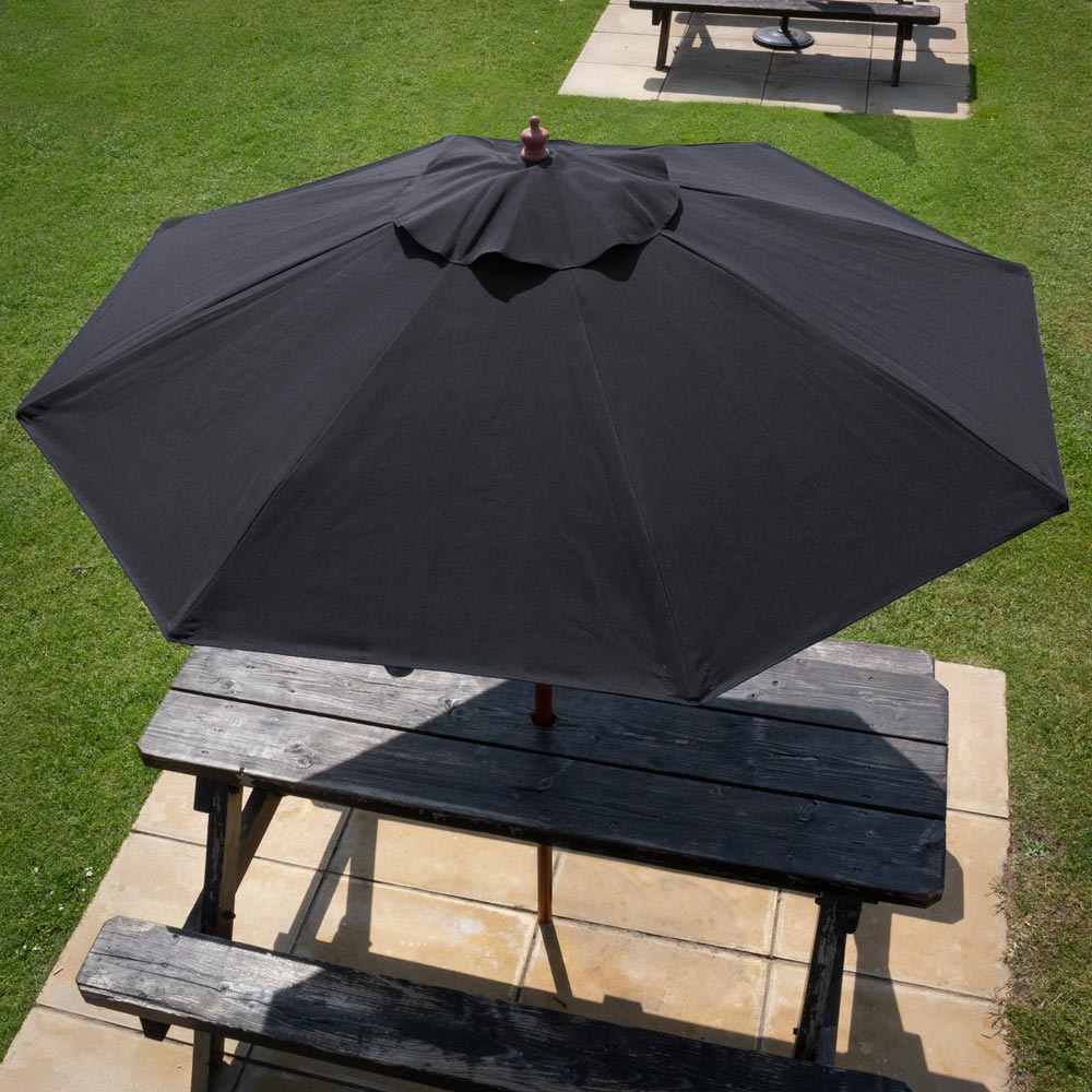 3 Metre Deluxe Hardwood Parasol Octagonal